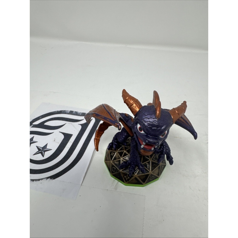 Skylanders Spyro's Adventure Legendary Spyro Dragon Figure Black Gold